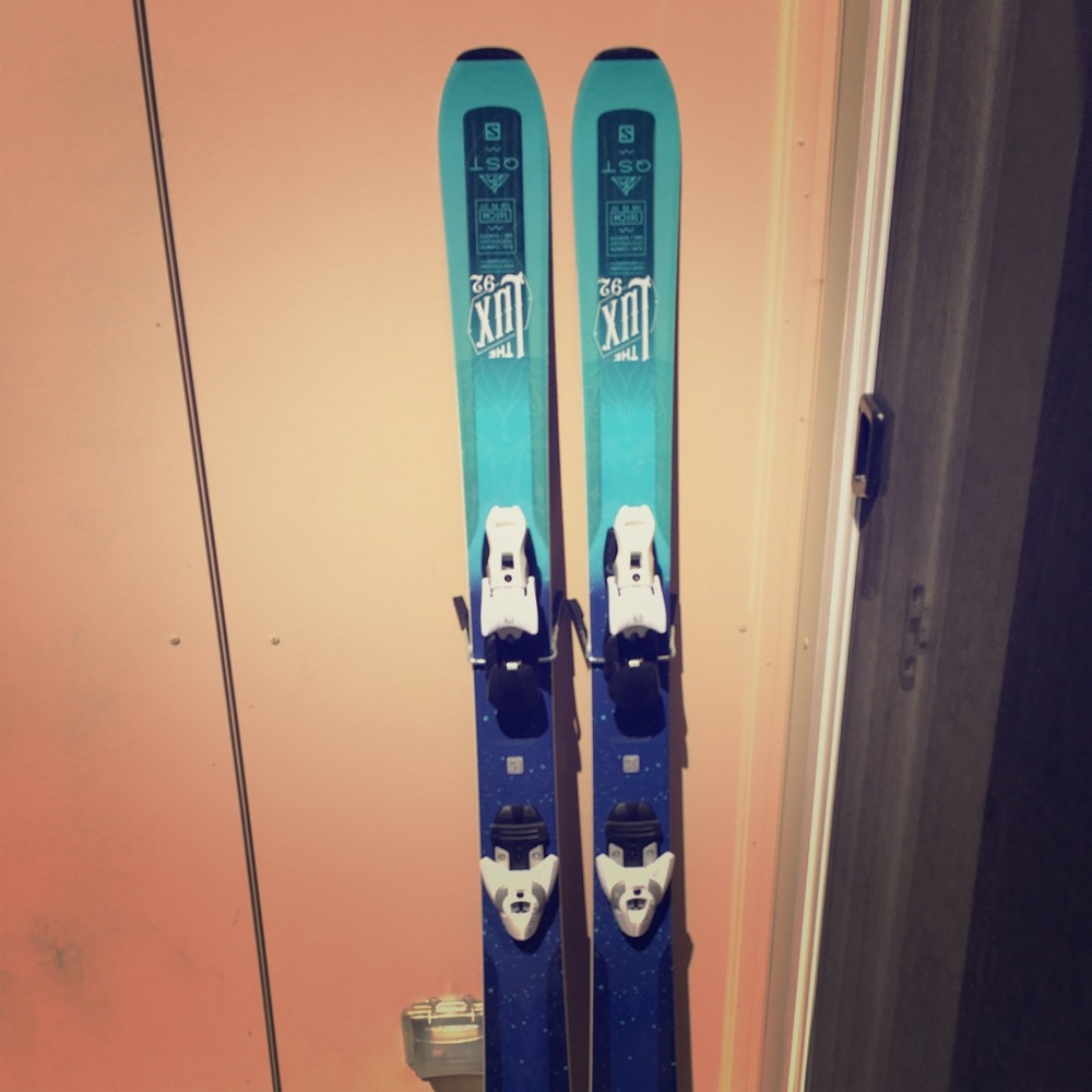 Cause I’m a natural snowboarder, not a skier!